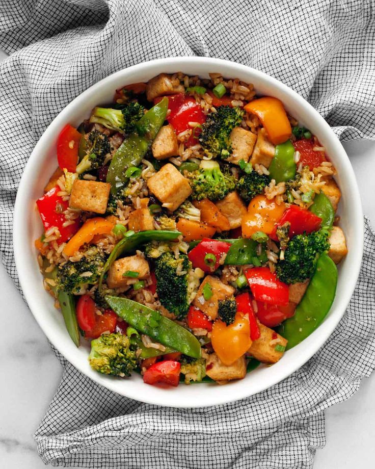 Stir-Fry with tofu