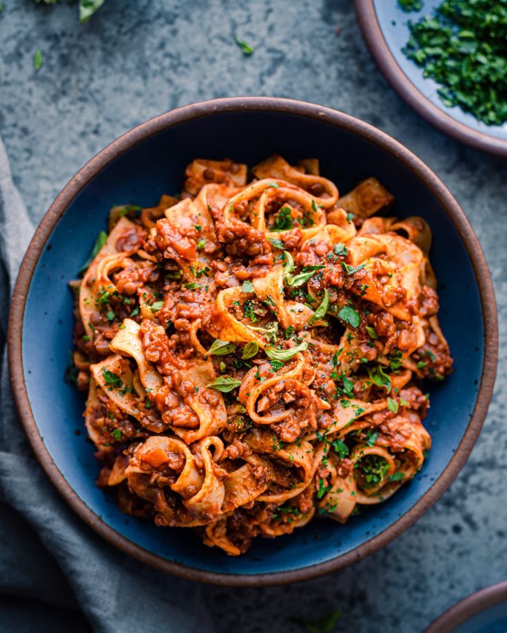 lentil Bolognese