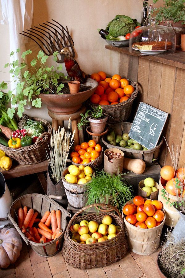 colorful fruits and vegetables - farmers market