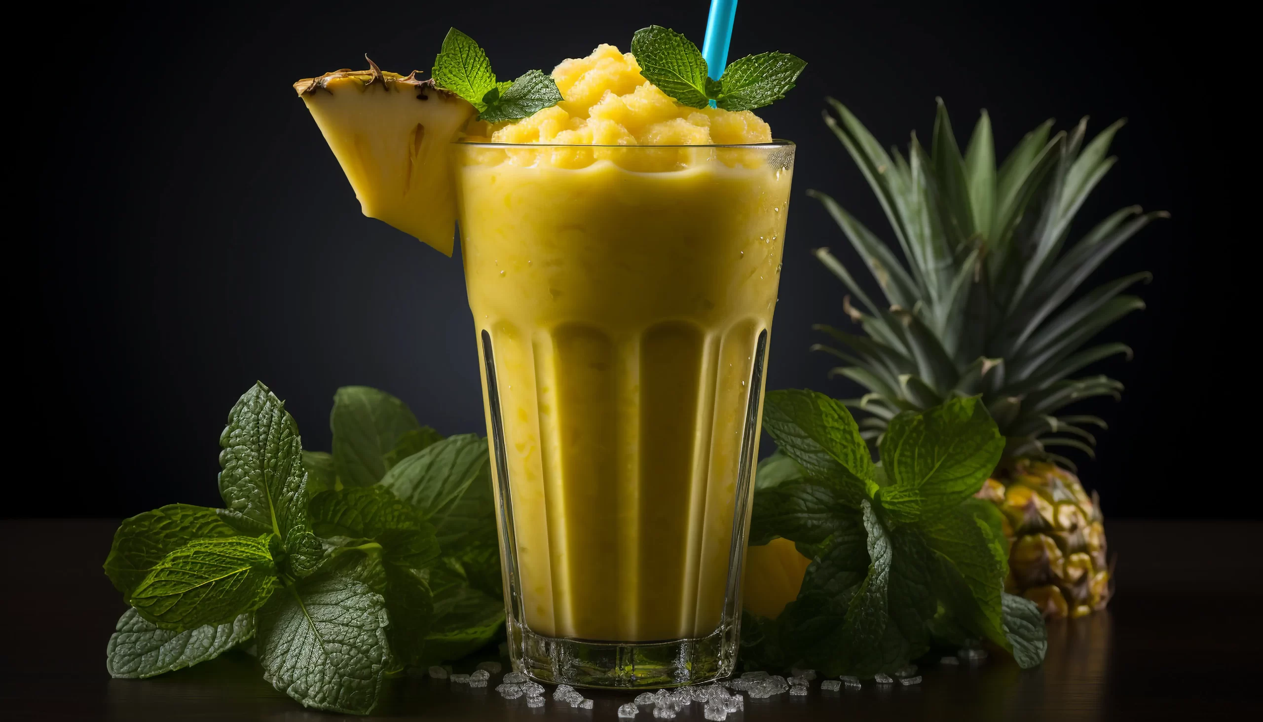 Tropical Mango and Coconut Smoothie