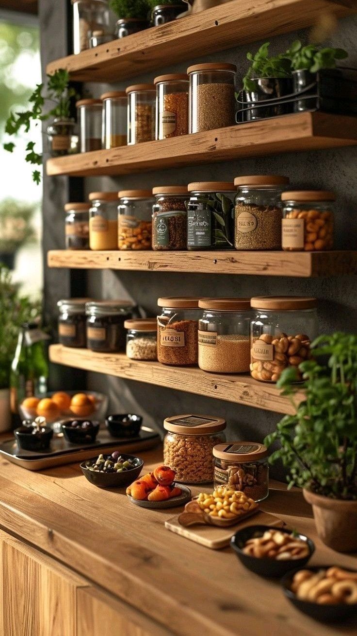 Open Shelves