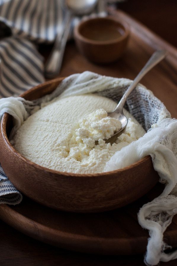 Homemade Fresh Ricotta Cheese