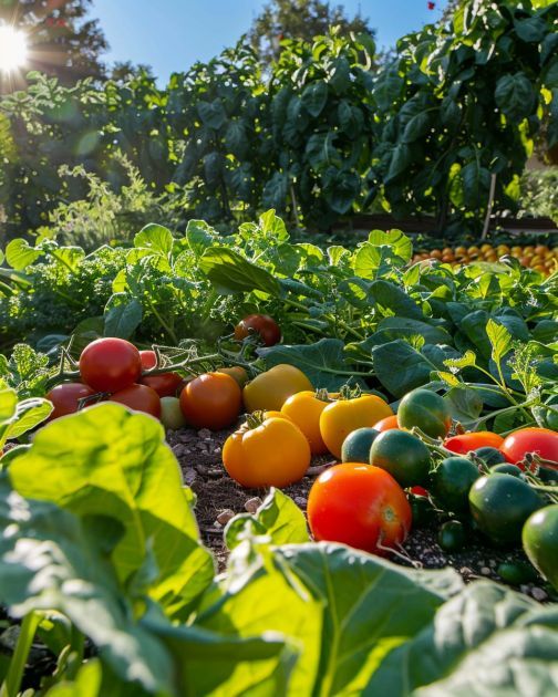 delivery of fresh vegetables